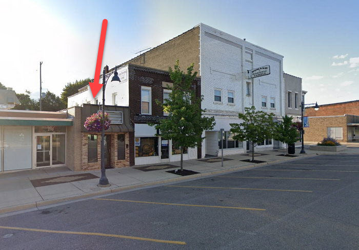 Durand Theatre - ADDRESS OF THEATER IS NOW AN EMPTY STOREFRONT (newer photo)